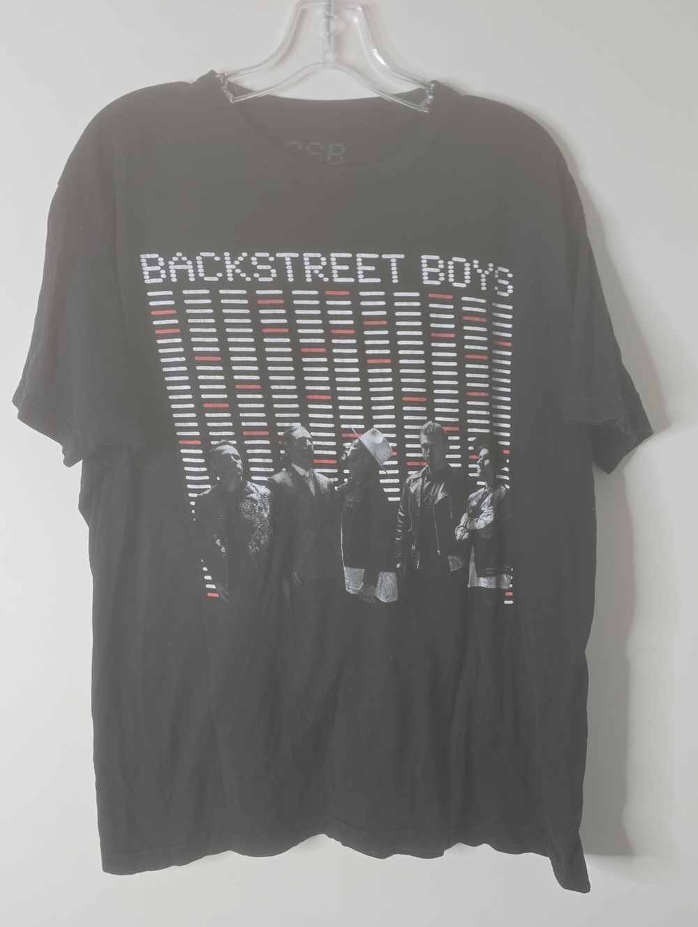 Backstreet Boys DNA World Tour Black Band Graphic Tee